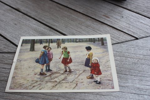 Chromo Côte d'Or Belgische folklore